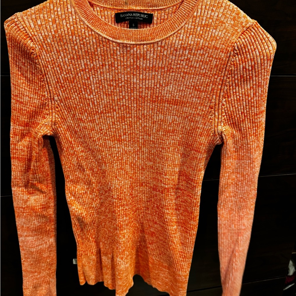 Banana Republic Orange Sweater Size S
